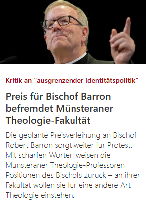 Theologische Fakultät Münster blamiert sich und die deutsche Theologie mit ihren allzu einfachen und einseitigen Einordnungen vor der ganzen Welt: