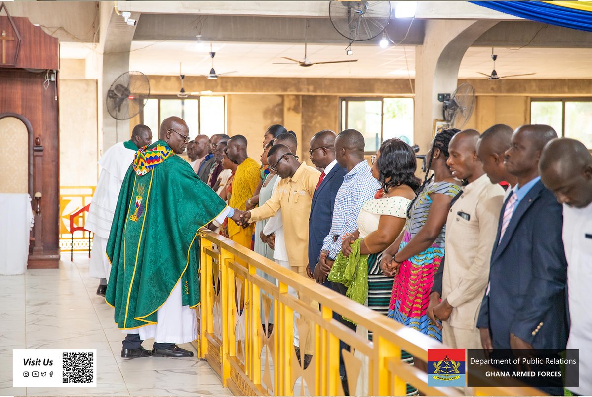 GhArmedForces's tweet image. ESSMGB GHANCOY 4 holds farewell religious service and luncheon ahead of deployment
gafonline.mil.gh/news/essmgb-gh…