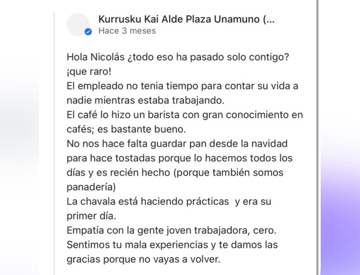 soycamarero's tweet image. Vaya reseña, primo.