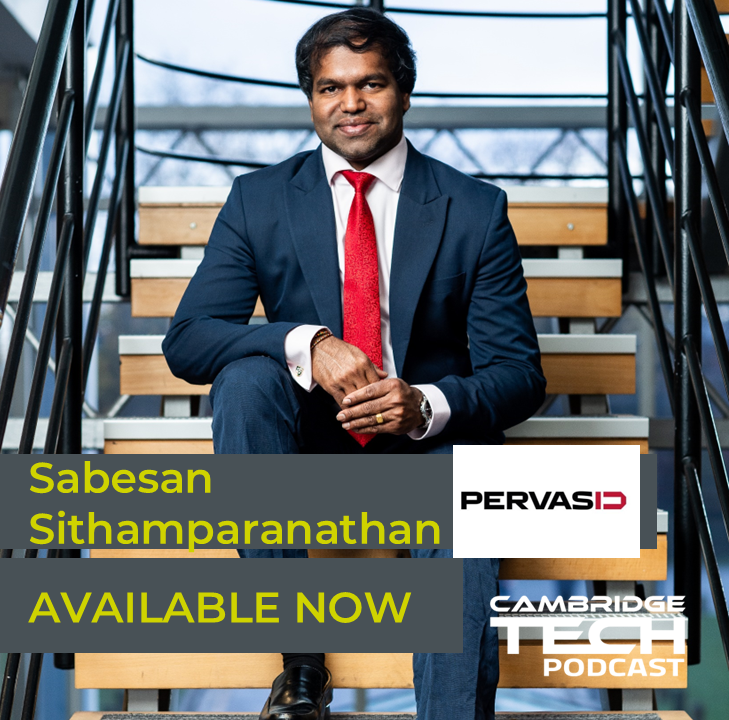 CamTechPod's tweet image. This week on #CamTechPod, we sit down with Sabesan Sithamparanathan OBE FREng FIET, founder and president of PervasID, to talk about how a passion for innovation, and a background shaped by a journey from Sri Lanka to Cambridge, led to pioneering advances in RFID technology