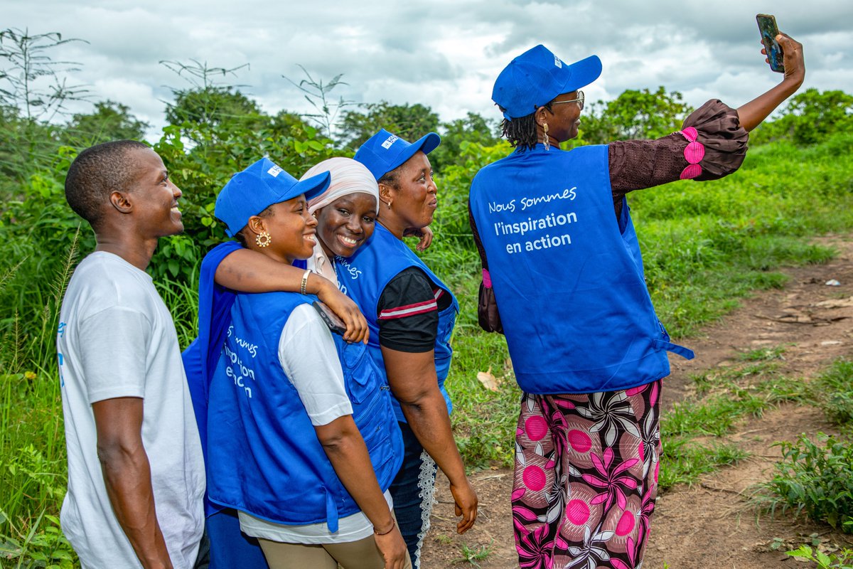 #MondayMotivation
« Chaque jour sur le terrain est une chance d’agir et d’inspirer. »
Les #VolontairesONU en Guinée 🇬🇳 ne se contentent pas d’espérer le changement : ils le construisent !
Nouvelle semaine, nouvelle mission : oser, agir, impacter.
<a href="/UNV_ROWCA/">UNV W&C Africa</a>
 #VNUGuinee