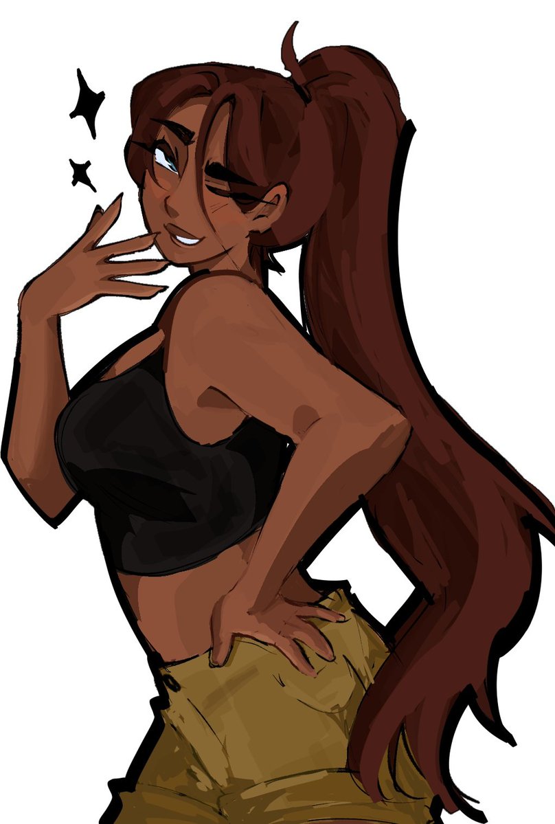 m0nacrose's tweet image. I still not satisfied w how she looks in my style