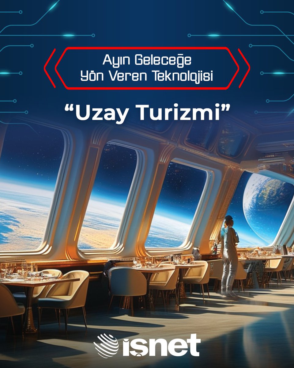 Uzay Turizmi, özel şirketlerin uzay araçlarıyla turistik geziler düzenlemesi ve uzay deneyimi sunmasıdır. Yeni bir sektör oluşturarak teknolojik ilerlemeleri hızlandırabilir ve uzaya olan ilgiyi artırabilir.