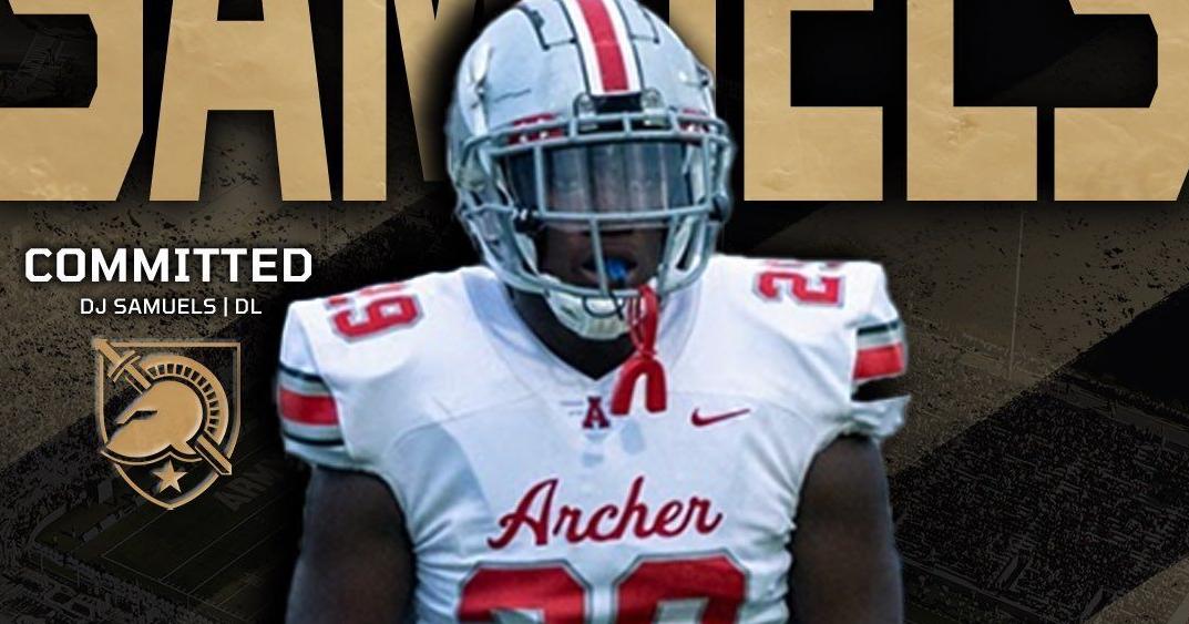 Archer DL Dontae Samuels Commits to Army Black Knights Football #GwinnettFB bit.ly/3GVM1K8