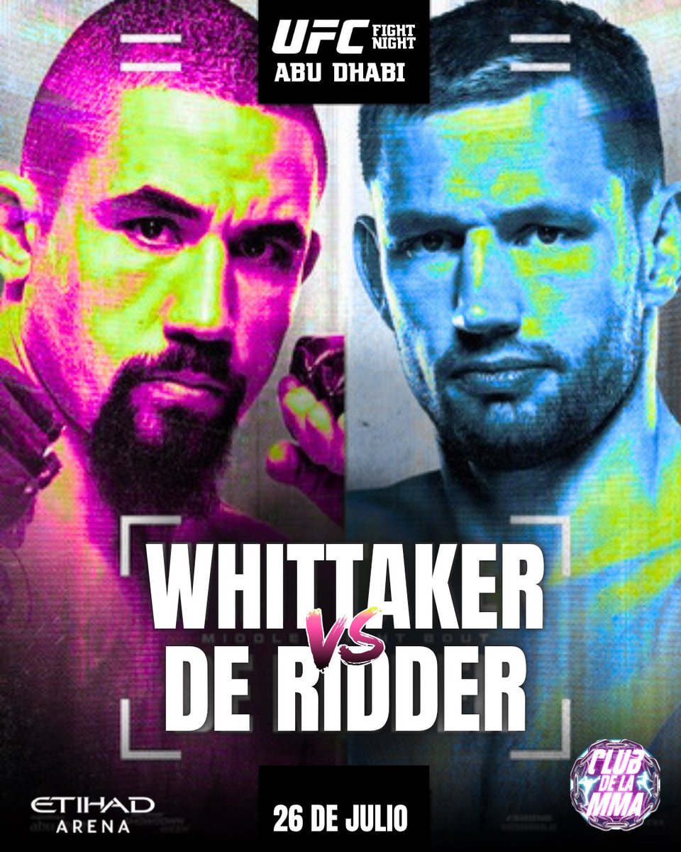 ElClubDeLaMMA's tweet image. Recuerden que las peleas este sábado van a ser mucho más temprano.👊🔥