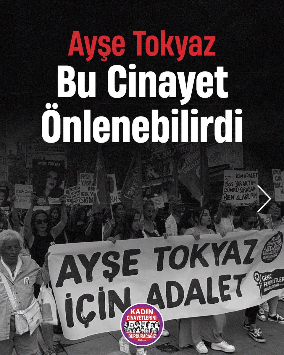 kcdplatformu's tweet image. Bu cinayet önlenebilirdi.
"Ece Gül’ün şüpheli ölümü aydınlatılsaydı Ayşe Tokyaz bugün hayatta olabilirdi."