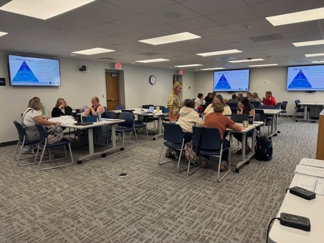 ESU_16's tweet image. Districts gathered at ESU 16 in North Platte for an MTSS Retreat.  ESU 16 Special Education and T&amp;amp;L teamed with NeMTSS to work with districts on their MTSS processes.