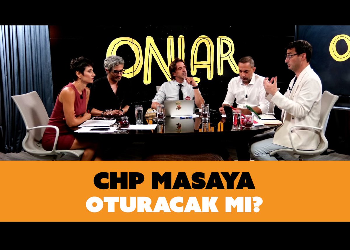 muratagirel's tweet image. Pazartesi geldi, haftayı açıyoruz.
Bugün #OnlarTV günü…
Belgelerle konuşacağız.
Hazır olun, zımba gibi dosyalarla geliyoruz.
Defteri kalemi kapın, çayı kahveyi unutmayın!
youtube.com/live/07sefbX3H…