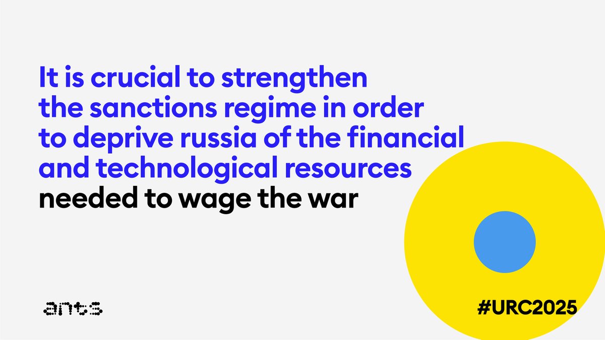 ANTS_NGO's tweet image. russia continues to fund aggression with oil money — and arm it with foreign-made components.
At #URC2025 in Rome, ANTS delivered a clear message:
→ No more loopholes
→ No more delay
→ Total cutoff