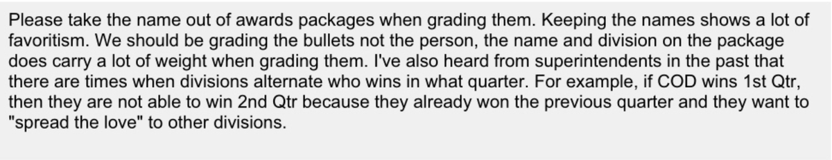JimLaPorta's tweet image. In Feb. 2022, I started submitting FOIA requests to the @SpaceForceDoD for their Delta command climate surveys between Jan. 2020 to to Feb. 2022. Today, I just received my first batch. Reading through the anonymous comments, I saw this one. Not a bad idea.