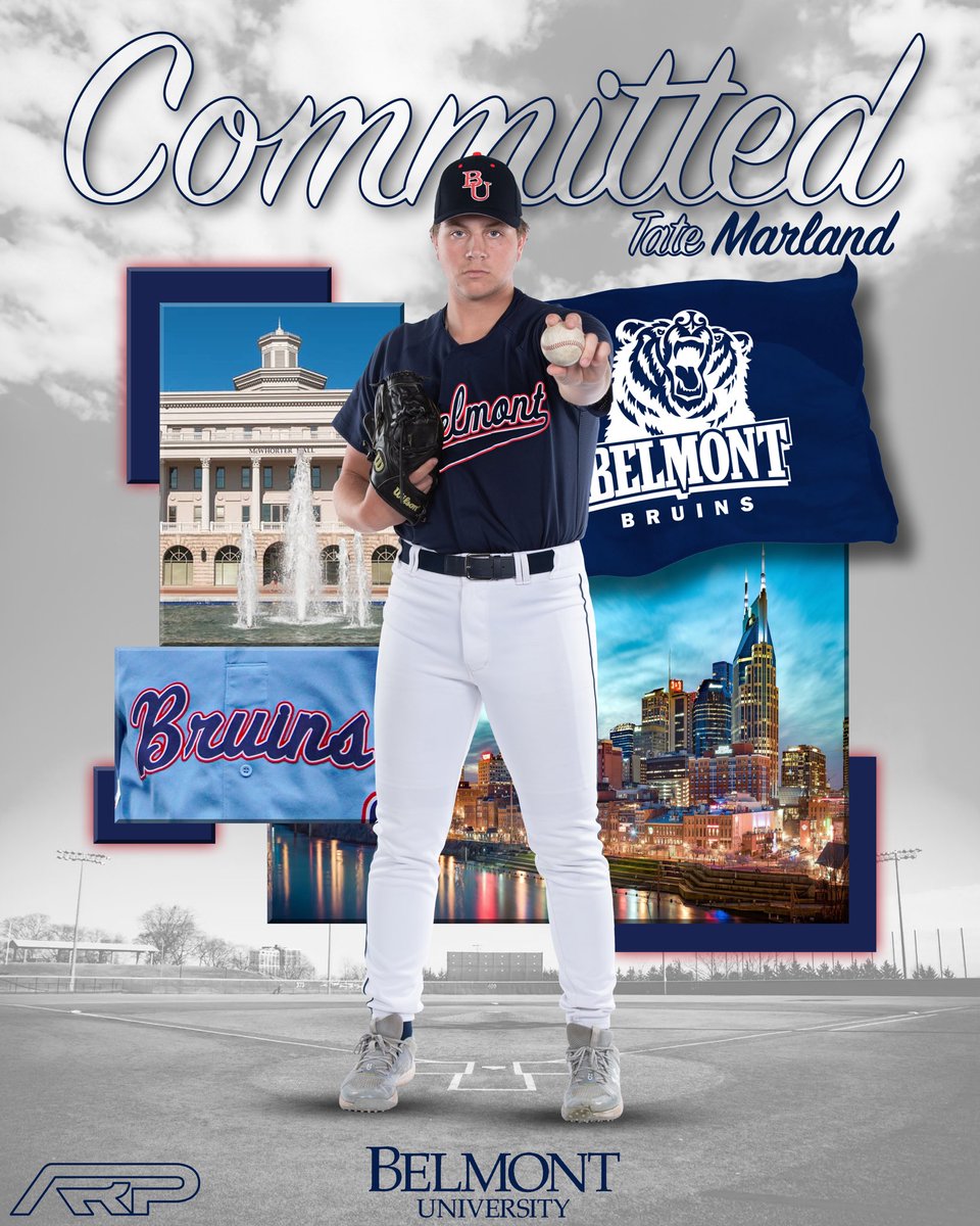 Committed. I thank God for this great opportunity. Huge thanks to my parents and everybody else who has helped me along the way. Excited to join <a href="/BelmontBaseball/">Belmont Baseball</a> and get to work. 
#ItsBruinTime 
<a href="/MASH__BASEBALL/">MASH ⚾️</a> 
<a href="/MankatoMoonDogs/">Mankato MoonDogs</a>