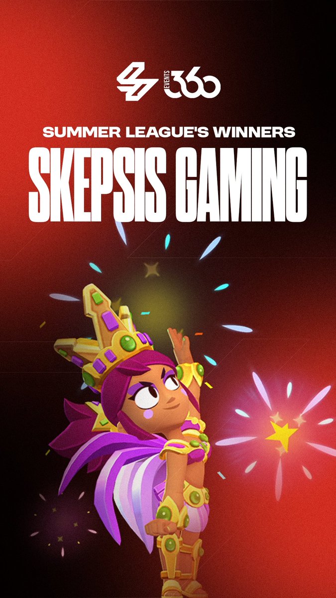 Organize a Summer Tournament ✅

Win the Summer Tournament ✅

Our Players are the Champions of Skepsis Summer League 🏆

#ForzaSxS ❤️🖤