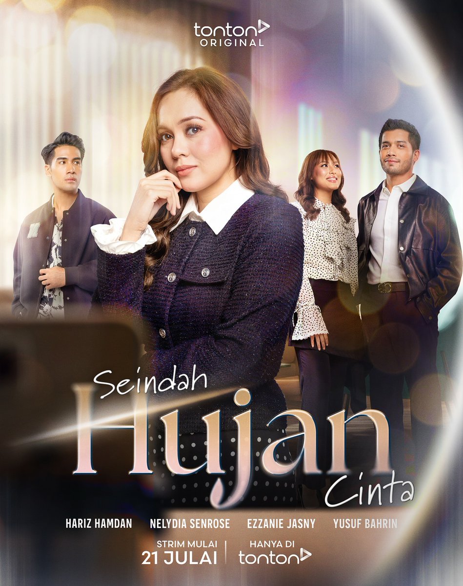 Drama Seindah Hujan Cinta
📌Mulai 21 Julai 2025
🗓Setiap Isnin hingga Khamis
🎞️ Strim di Tonton
📽️[Pelakon] Nelydia Senrose, Yusuf Bahrin, Ezzanie Jasny, Hariz Hamdan

myinfotaip.com/2025/02/seinda…

#SeindahHujanCinta