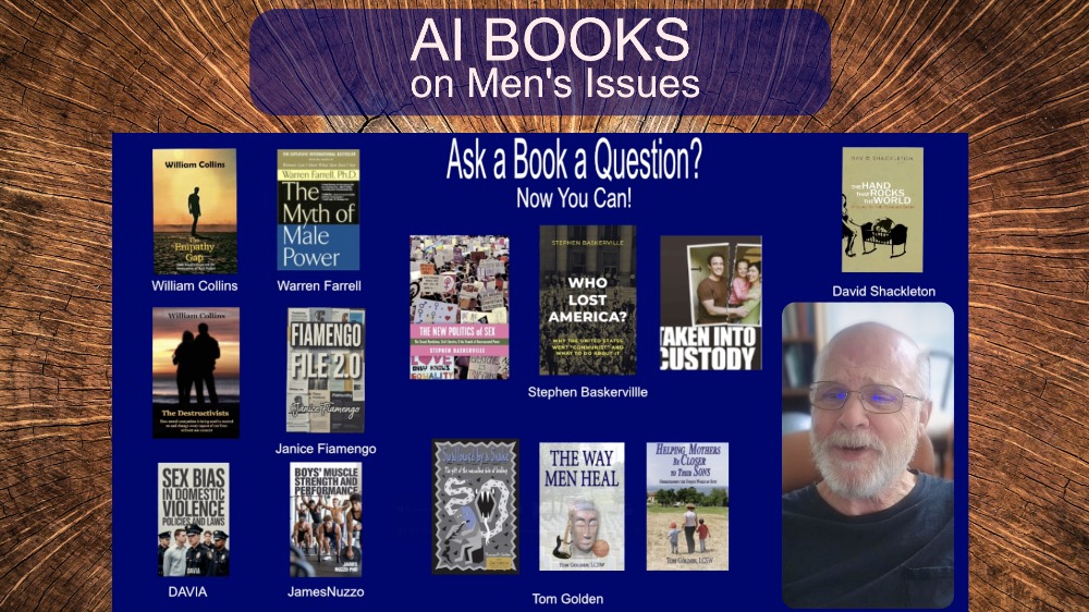 trgolden's tweet image. Explore our new section featuring AI-driven books on men's issues. Whether you're preparing for an online debate or seeking supporting information, dive in and discover valuable insights!
f.mtr.cool/dxkyntwyhr
#malepsychology #gynocentrism #misandry #antifeminism #