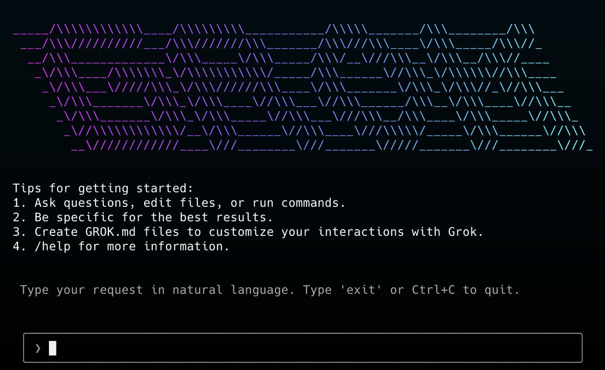 pelaseyed's tweet image. Announcing Grok CLI 🔥
An open-source AI agent that brings the power of @grok directly into your terminal.
Built over the weekend with a few design principles in mind:
✅ No LLM frameworks
✅ No lobotomizing models
✅ Hackable (MIT licensed)
Github link below.
