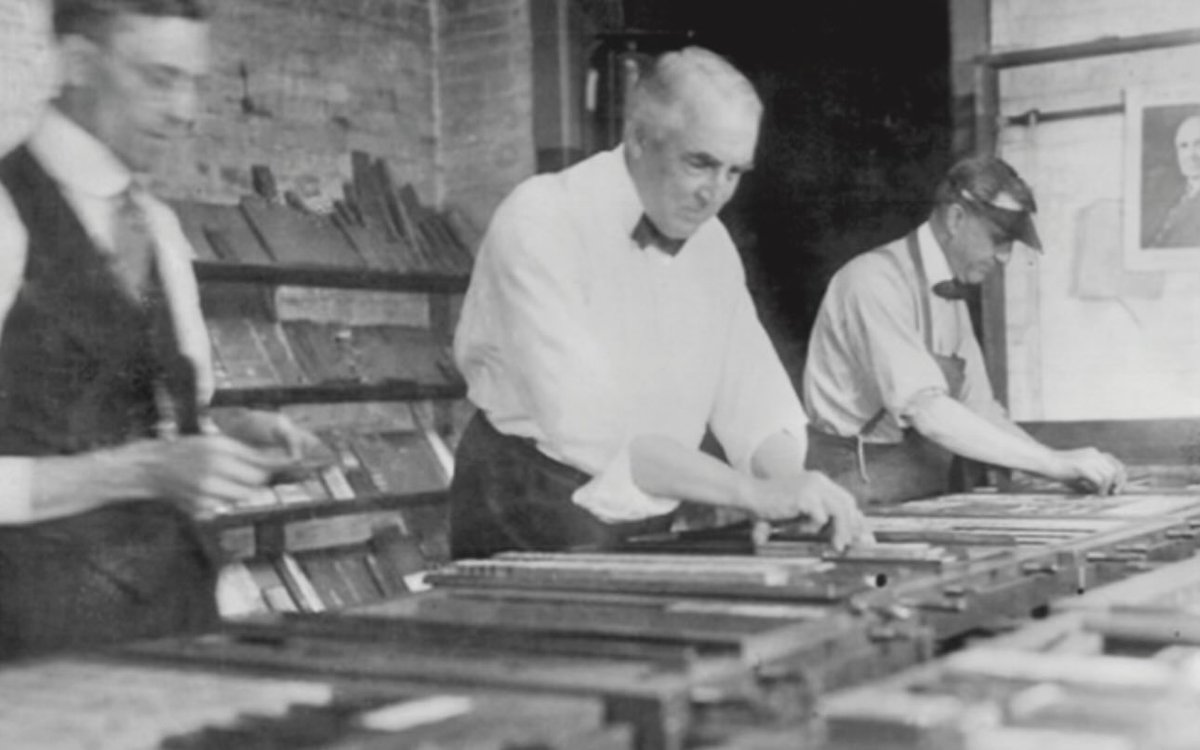 PrezWisdom's tweet image. Warren Harding 🇺🇸, along with a friend, created a local newspaper when he was a senior in college called the “Iberia Spectator.”
#POTUS 📰