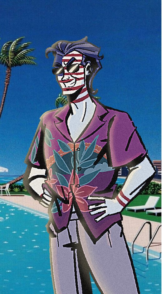 In Miami  #CountryHumans #countryhumansusa