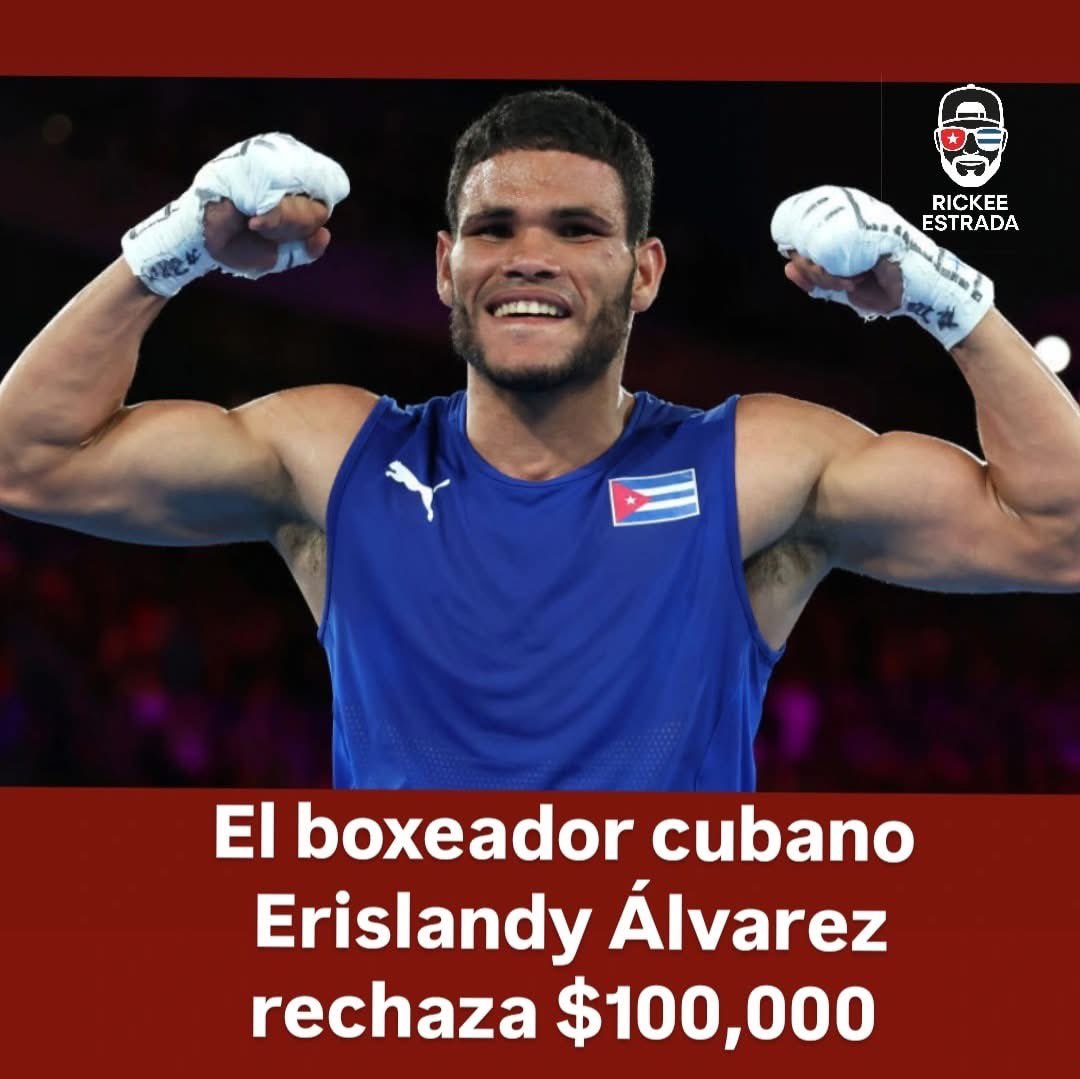 El patriotismo es esto, y es lo que no va a entender jamás la oposición cubana!

Esto es a lo que son sometidos los deportistas cubanos por representar a Cuba en una olimpiada… En una entrevista al campeón olímpico cubano, Erislandy Álvarez, confirmó que le ofrecieron $100,000