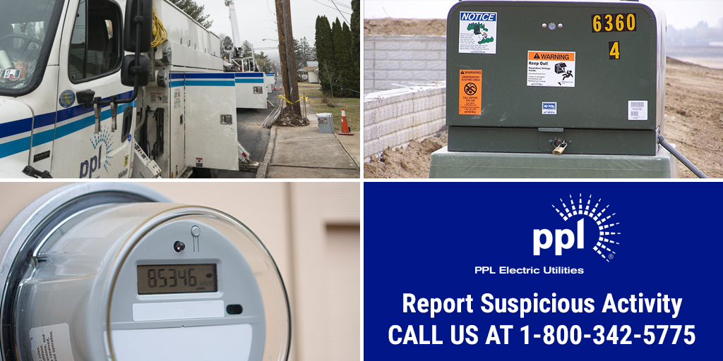 PPLElectric's tweet image. ⚡ See something unsafe near power lines? Say something!
🚨 Report to us: 1-800-342-5775 🚨 Emergency: Call 911
Your vigilance helps keep our communities safe! Together, we can prevent problems before they happen.
#ElectricalSafety #CommunityFirst #SafetyFirst
