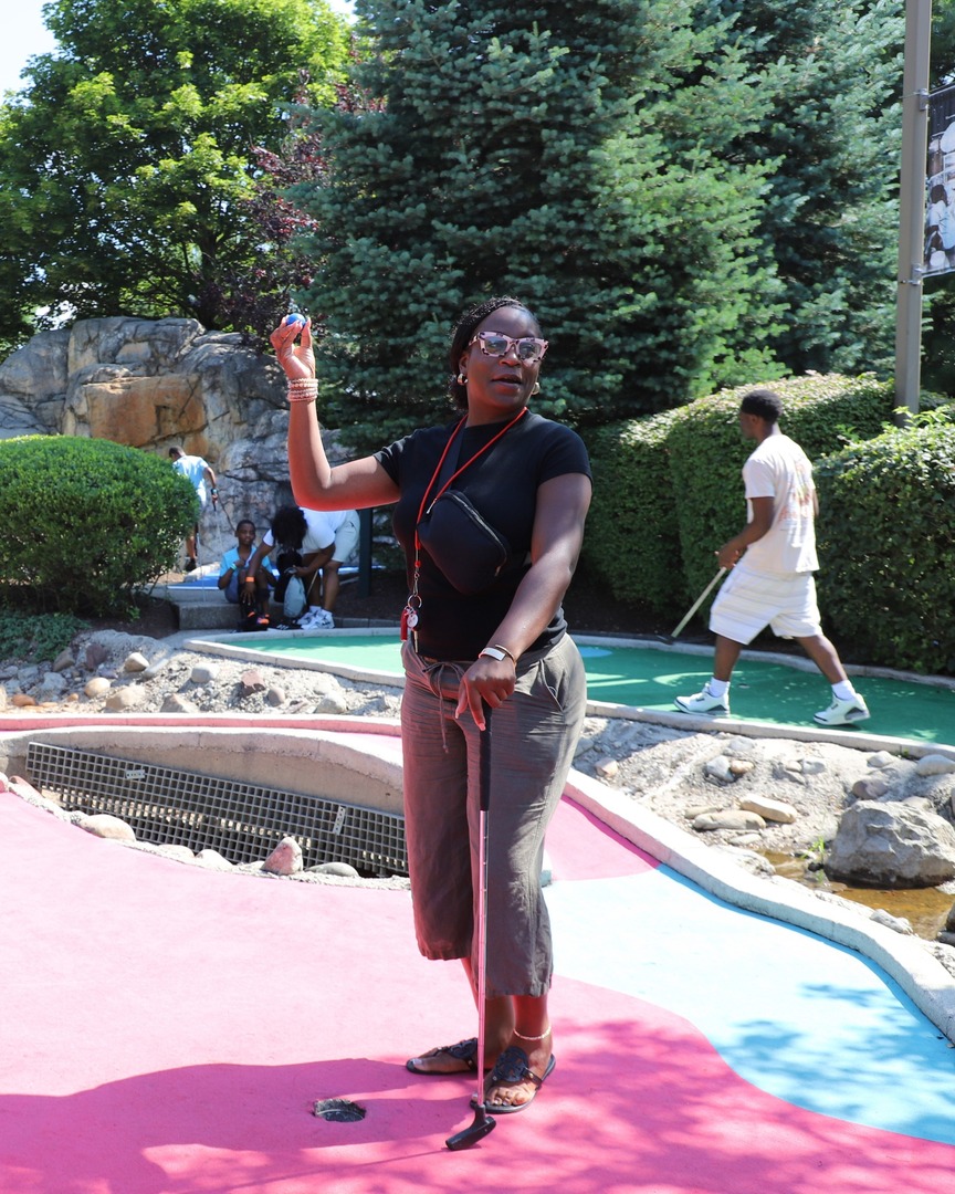 ECCommunities's tweet image. As part of #NationalSummerLearningWeek, our young residents headed to the Sport Center Complex in Shelton for a day of laser tag, mini golf, arcade fun, and movement! 🎯⛳️🕹️

We’re committed to ensuring every child has a summer full of learning, creativity, and connection.