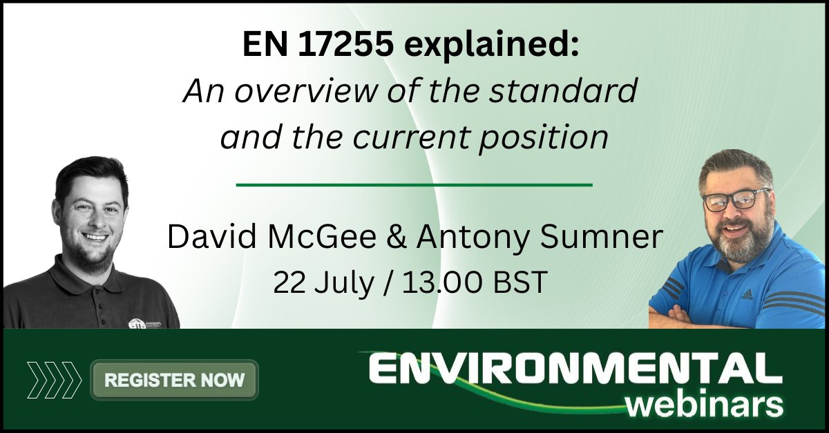 IET_online's tweet image. A practical &amp;amp; insightful webinar breaking down EN 17255 - essential for anyone involved in continuous #emissions monitoring &amp;amp; data acquisition as regulatory demands tighten.
Tuesday 22 July at 13:00 BST 👉 ilmt.co/TL/kk1j

#Emissions #DataHandling #environmenal