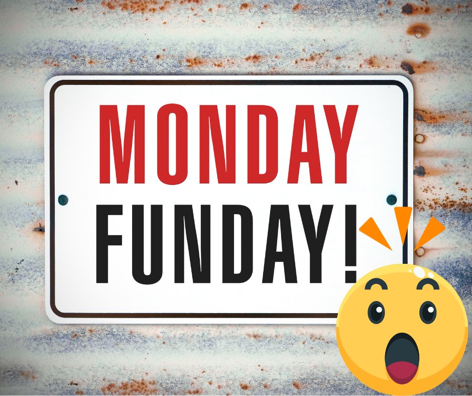 jmacdonaldseo's tweet image. Bet you didn't know Monday could be Funday too, eh? Yep, it's possible. It's all in the approach...so, here's to another Funday! #MondayFunday #Monday #StartYourWeek #HappyMonday