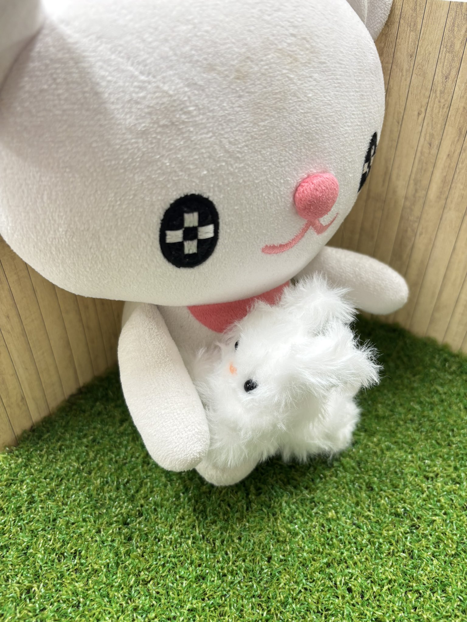 【まーちゃんさま】vintage ୨୧ * 真っ白な ふさふさ ウサちゃん MNBXX シャイニングウサちゃん | Robotime