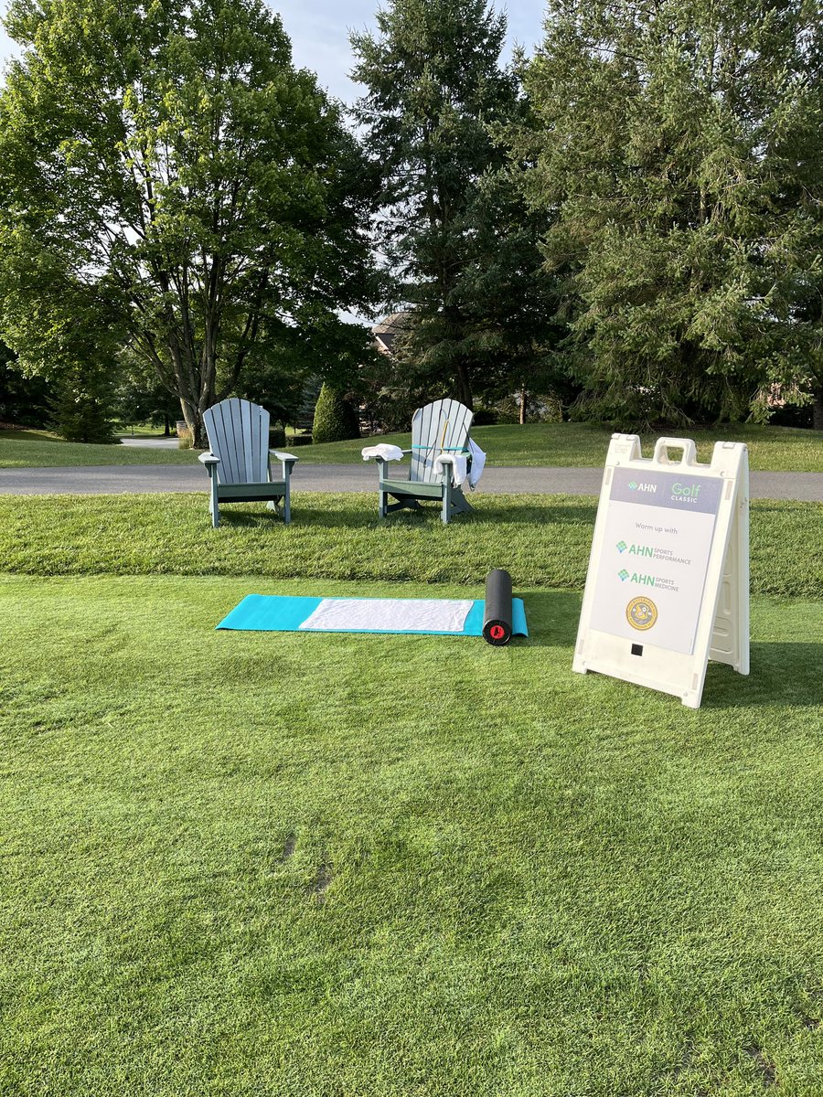 Our AHN Sports Performance &amp; Medicine team is ready to activate golfers for the 2025 AHN Golf Classic, taking place at the Allegheny Country Club, Nevillewood Country Club and the Fox Chapel Country Club. Good luck to all the golfers participating in today's great event!