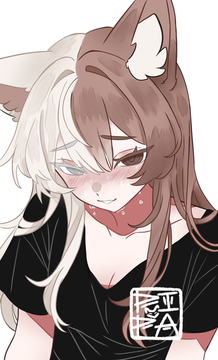 pipparii's tweet image. Let me tell you guys, it&apos;s not fun to be in a 38°C fever in these heatwaves. 〒▽〒