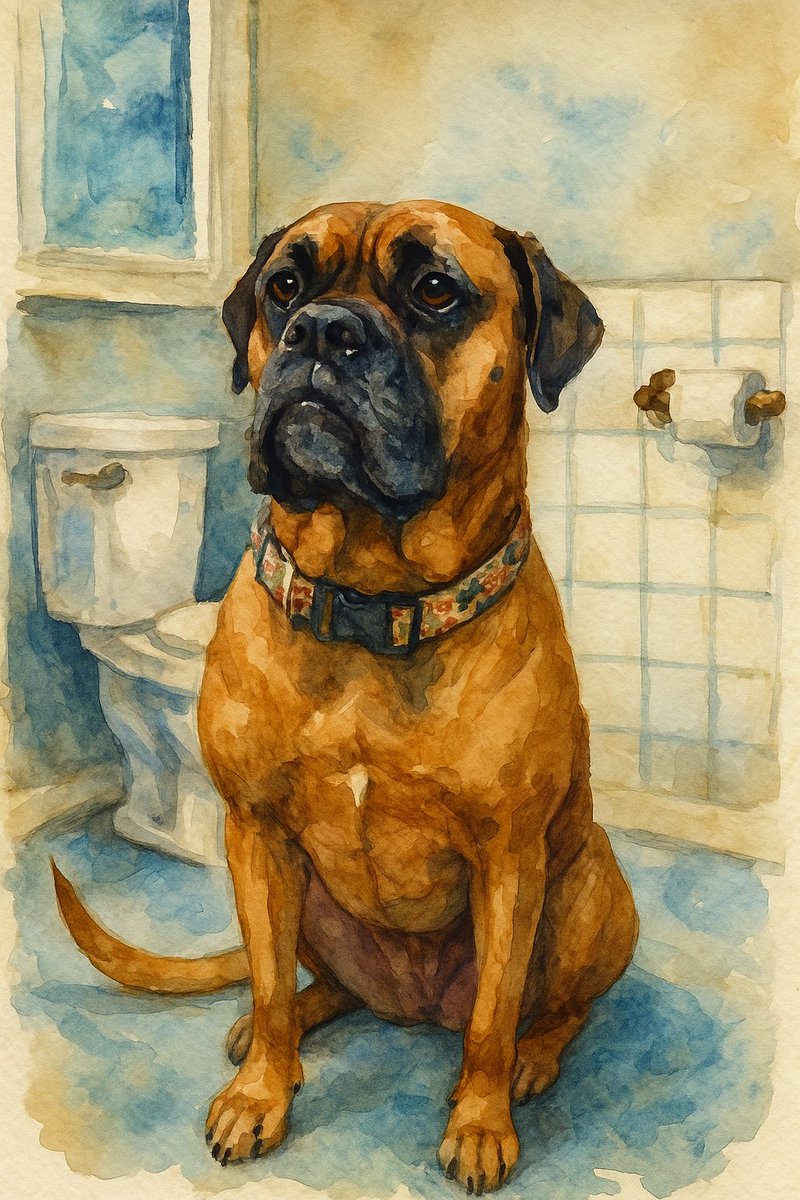stadnek's tweet image. My sister in law @lrm202 has been using AI to make images of our pets and most of them are weird as hell, but I kind of don’t mind this one