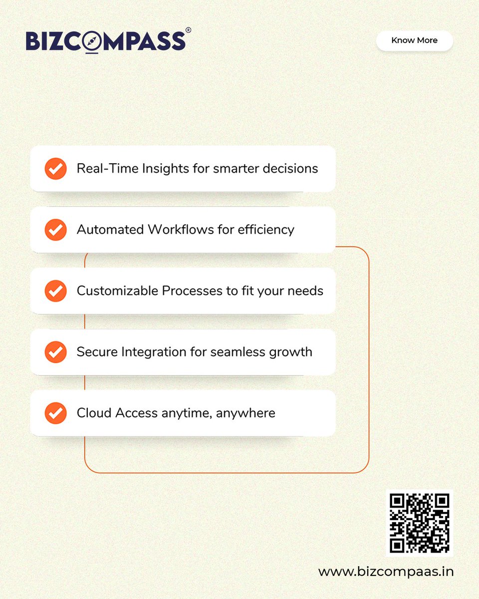 bizcompass_soft's tweet image. What if your business worked better—without making you work harder?
Say hello to Bizcompass — your smart business buddy.
It’s not just software. It’s like a team member that’s always ready to help.

#SwitchToBizcompass — and make work feel lighter.

#Bizcompass #EasyAutomation