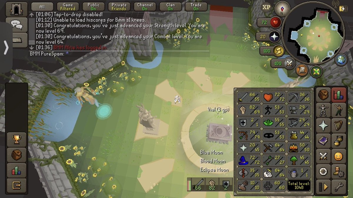 ianspam's tweet image. strength maxed for my bracket, finishing off slayer and range/mage today so I can PK all day tomorrow and smash the deathmatch bronzeman creator showdown event!!!
LIVE &lt;3 🔴
