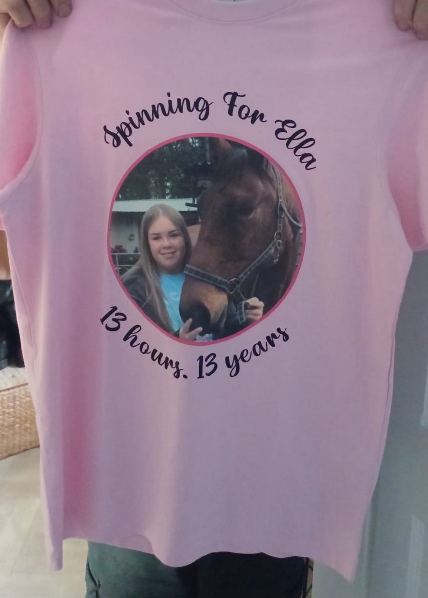 braintumourrsch's tweet image. Grandad’s 13-hour spinathon in memory of his granddaughter Ella 💛
Jack Penrose, 65, from Shropshire, braved soaring temperatures to complete a 13-hour spinathon in memory of his 13-year-old granddaughter, Ella, who sadly died from an undiagnosed brain tumour. Joined by friends,…