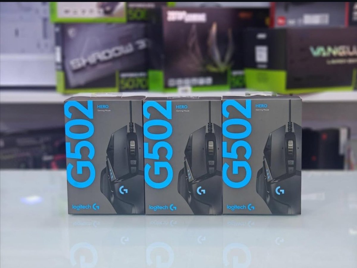NextechAccess's tweet photo. Logitech G502 HERO high
performance gaming mouse @8990
 Featuring HERO, our best sensor, 11 programmable buttons, LIGHTSYNC RGB
Contact: 0708579456 https://t.co/Y11tQJ6SQW