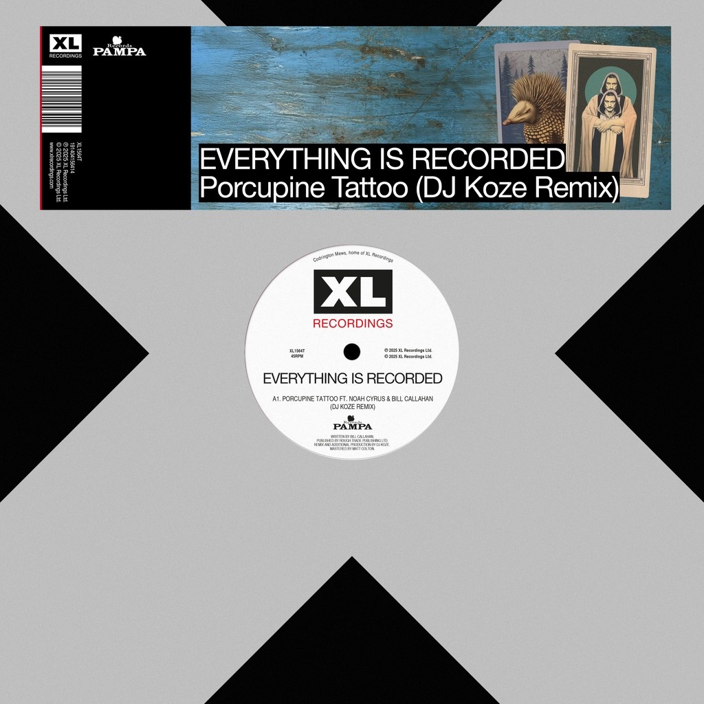 bleep's tweet image. Pre-Order Now:
Everything Is Recorded - Porcupine Tattoo (DJ Koze Remix)
@XLRECORDINGS
bleep.com/release/518108
“Richard asked me to approach this remix not with reverence but disrespect. It was liberating. Now it sounds a bit like a midlife crisis meets The Prodigy." - DJ Koze