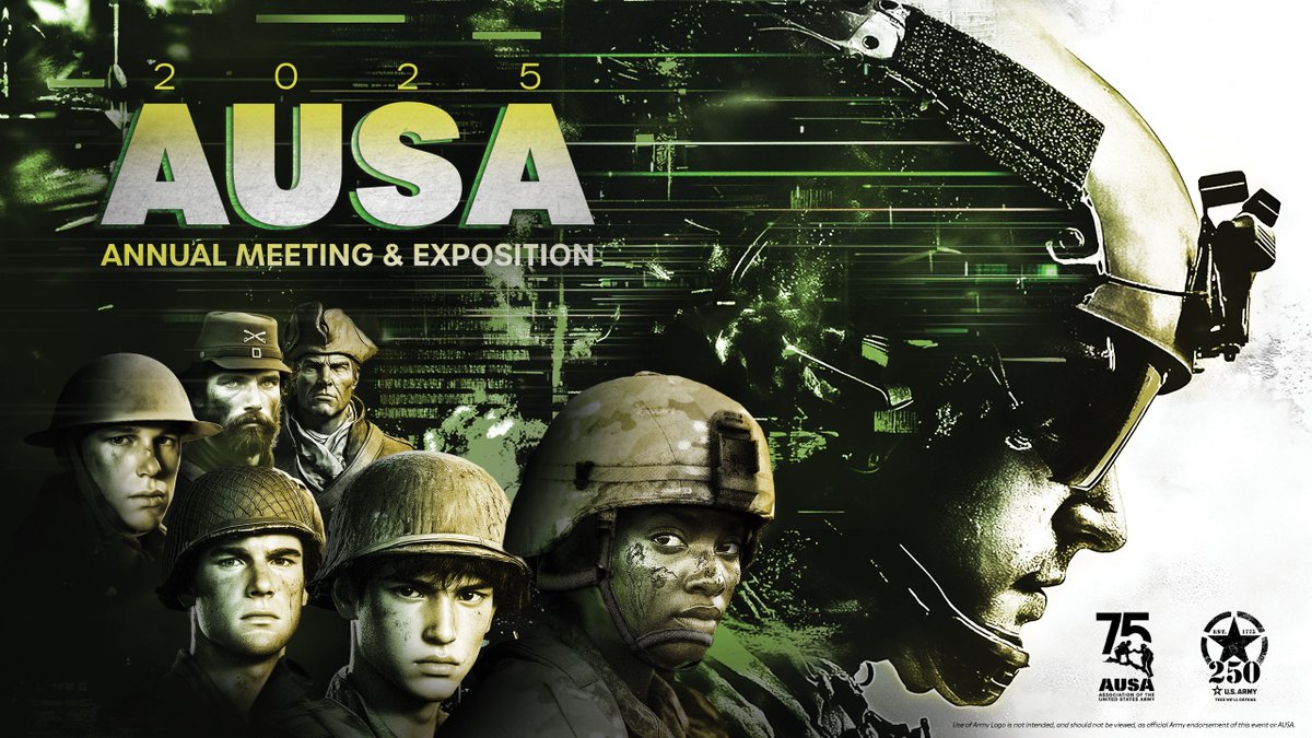 AUSAorg's tweet image. Registration Opens for AUSA Annual Meeting
Hear from Army Leaders, Network, See the Latest Tech During 3-Day Event
#ReadMore: loom.ly/58KjAPU
#AUSA2025 #AUSAorg #AUSA #USArmy #professionaldevelopment #tech #registration #events