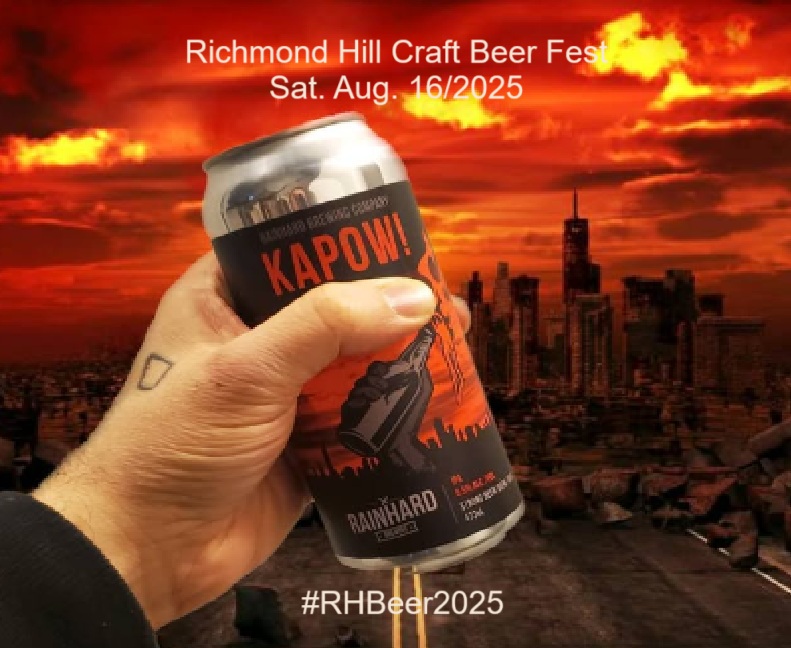 Richmond Hill Rotary (@rotaryrichmondh) on Twitter photo Rain Hard Brewing will be making their first appearance at the #RichmondHill Rotary #CraftBeer Festival. Please join us to sample their flagship IPA, Kapow! <a href="/spexontoronto/">Spexon Toronto</a> #RainHardBrewing #RHBeer2025 #Markham Rain Hard Brewing will be making their first appearance at the #RichmondHill Rotary #CraftBeer Festival. Please join us to sample their flagship IPA, Kapow! <a href="/spexontoronto/">Spexon Toronto</a> #RainHardBrewing #RHBeer2025 #Markham