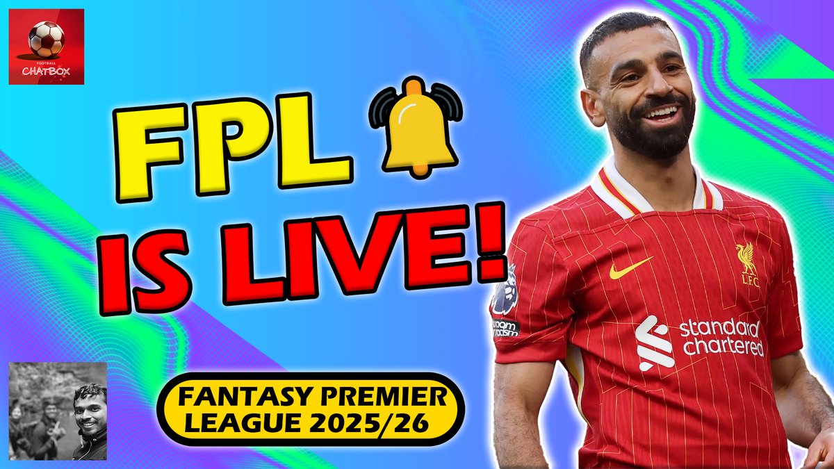 ChatboxExtra's tweet image. FPL IS LIVE!! | Fantasy Premier League 2025/26
Let's talk! Come get involved!!!
👉youtube.com/live/3Sk3mj2DD… via @YouTube