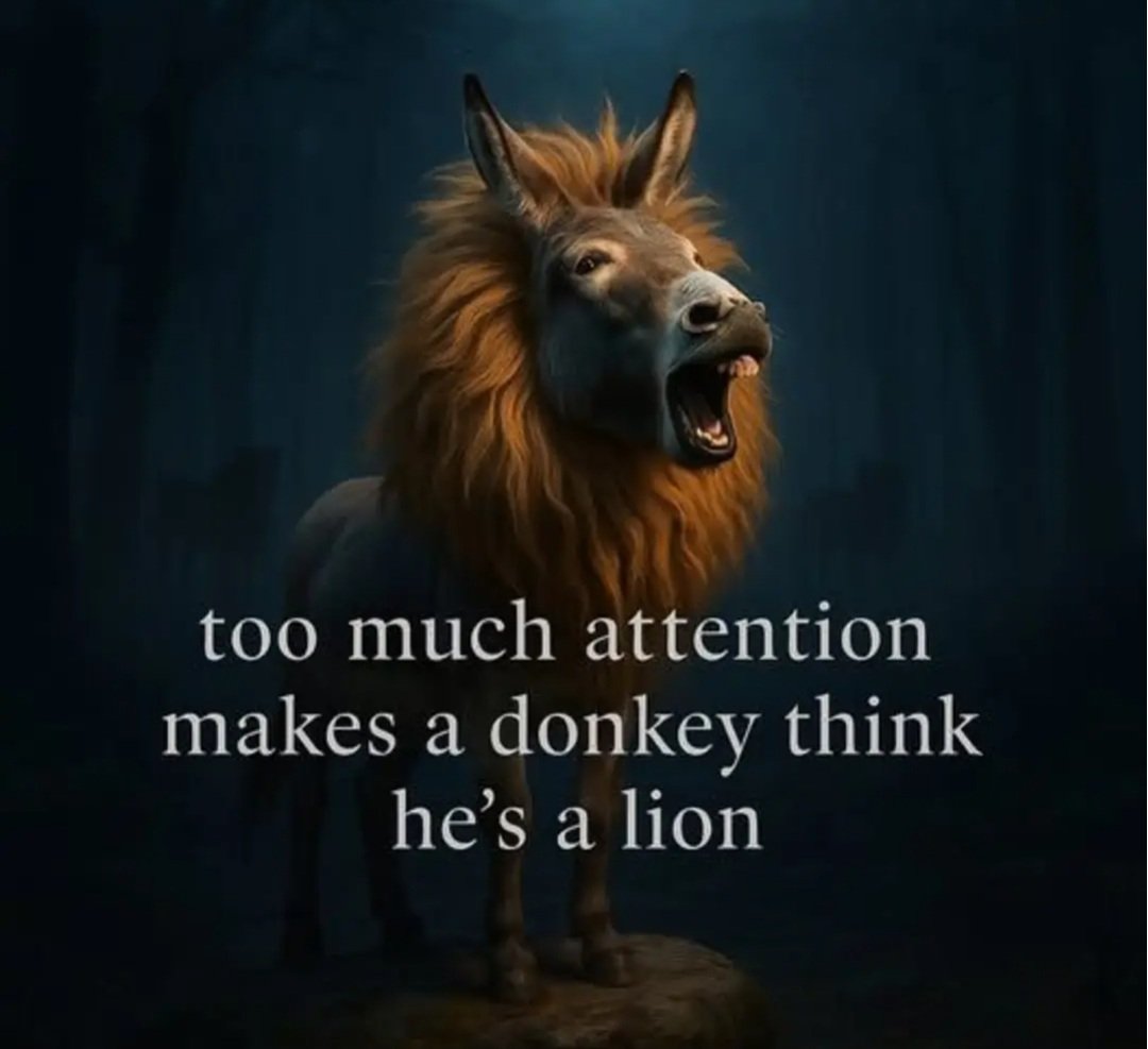 This Is So Apt For A Certain Alleged Youth Leader !!