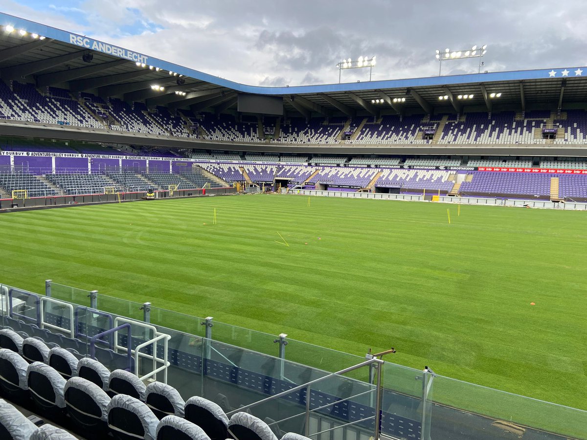 Here are some photos of one of our latest projects: <a href="/rscanderlecht/">RSC Anderlecht</a> chose us, and we delivered.🌱