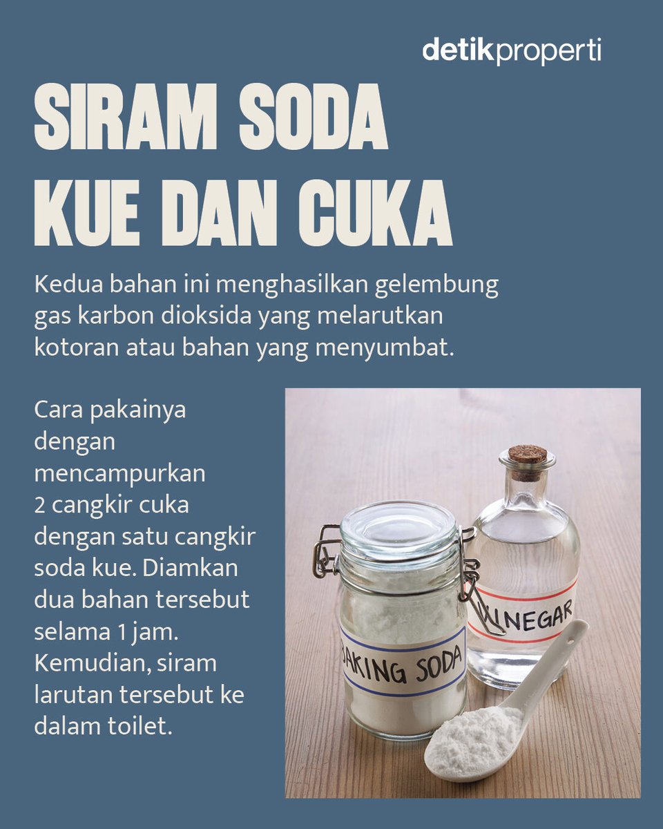 detik_properti's tweet image. Pernah mengalami WC mampet, detikers?⁣
⁣
Terus, gimana dong cara mengatasinya? Yuk, simak tipsnya di postingan berikut!⁣
⁣
#detikproperti #WC #mampet #tips #kloset #toilet