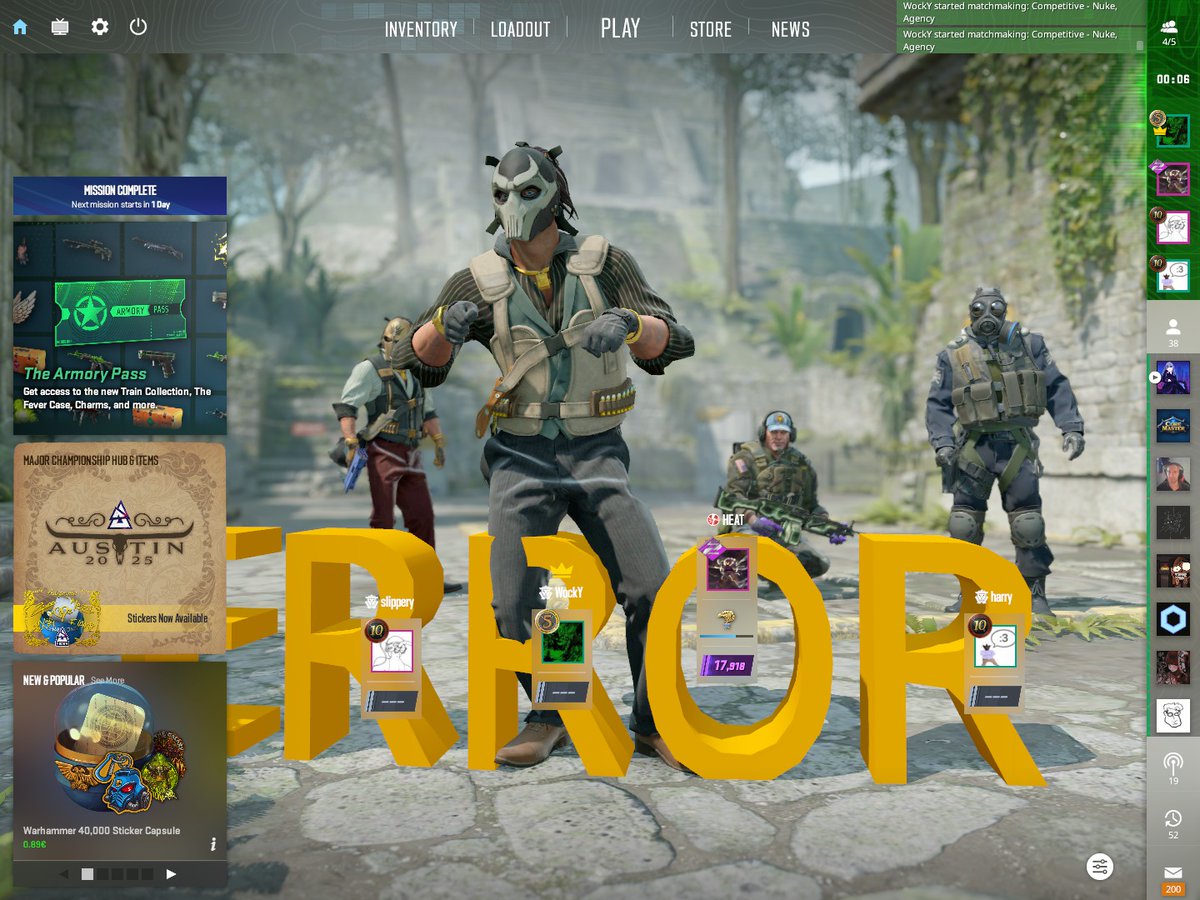 skripexd's tweet image. ERROR