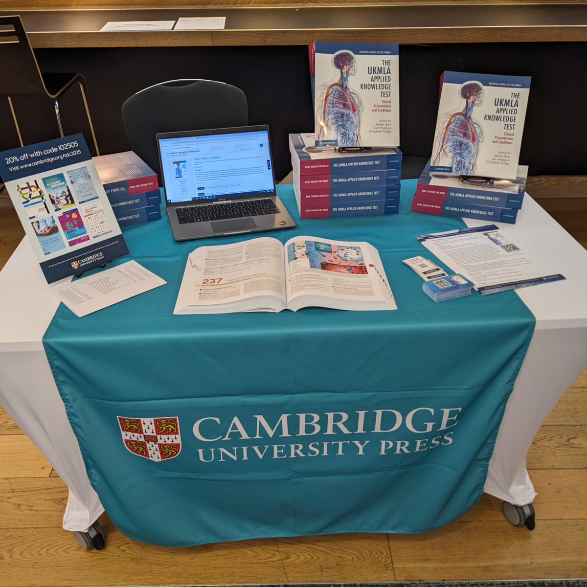 Missed us at the <a href="/RoySocMed/">The Royal Society of Medicine</a> Tomorrow's Doctors conference? You can still get 20% off selected titles online here: cup.org/3ICSZo0