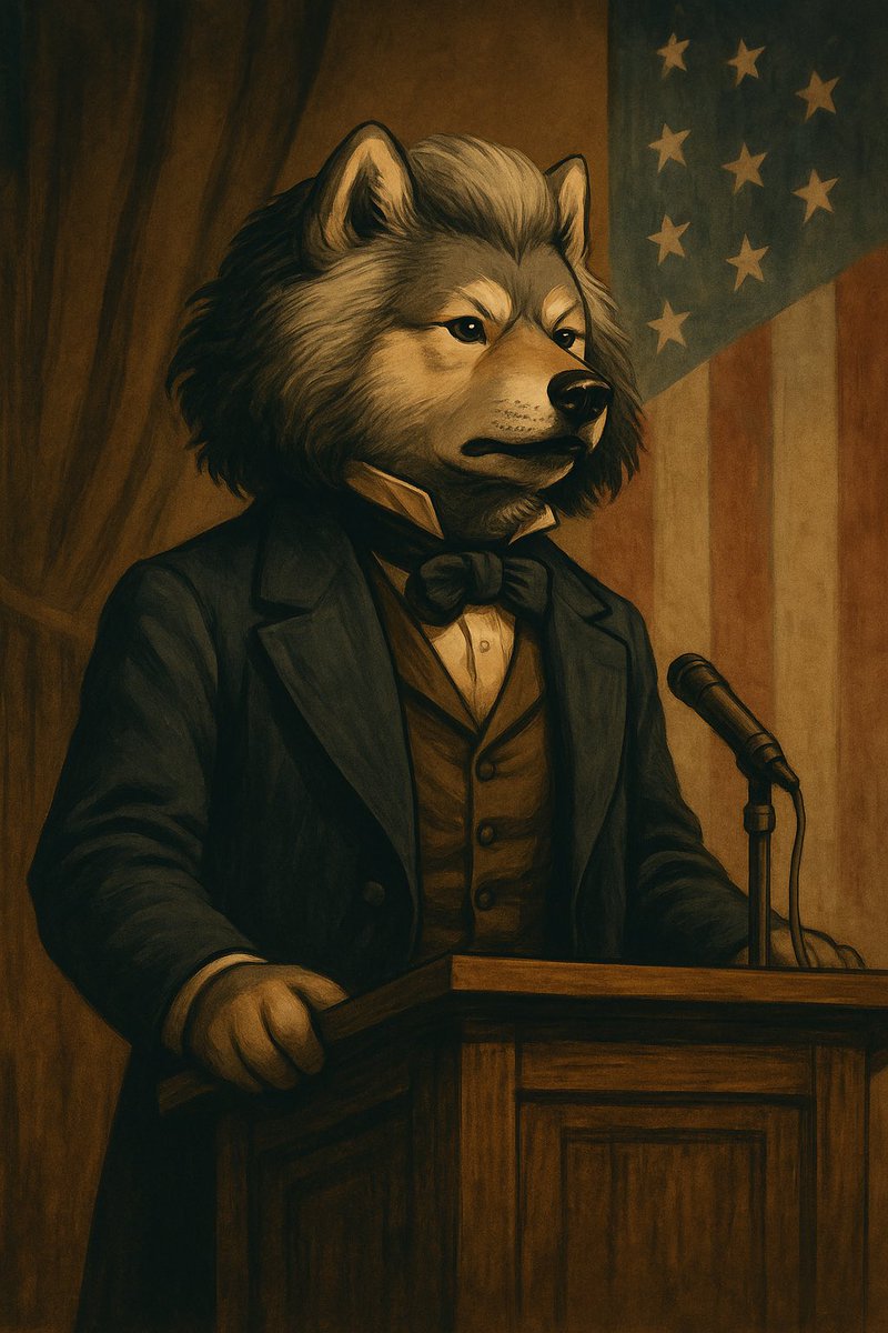 ShibaOnBase's tweet photo. 🇺🇸 American Shiba History Series, Vol. 5: Frederick Douglass

Born into slavery in 1818, Frederick Douglass taught himself to read and write in secret. He escaped bondage, then turned his words into weapons — delivering speeches so sharp, they rattled the conscience of a divided nation.

Douglass didn’t wait for permission. He demanded presence.
He wasn’t just part of American history — he hacked it.
A man who saw hypocrisy, called it out, and rewrote the script in real time.

He showed that freedom isn’t granted — it’s seized.
That the voice of the people can reshape a nation.
And that patience, paired with principle, is unstoppable.

At $SHIBA, we honor that energy.
Not by mimicking the noise, but by building our own signal.
We’re not here to chase trends. We’re here to etch a new kind of legacy — one block at a time.

Conviction speaks. Culture lasts.
Salute to one of the most unshakable Americans in history.