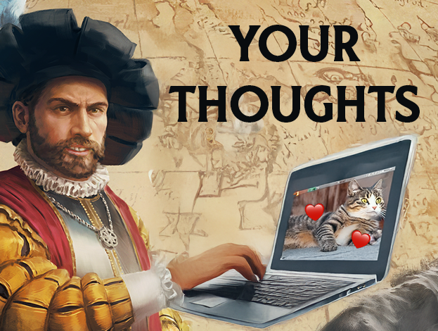 E_Universalis's tweet image. We make lots of content about our games💪but so do our incredible fans. From mods to music, we can't get enough of what you make!
But when you seek out content from your fellow players, what do you go for?🤔Gameplay videos? Memes? Tutorials and tips? Tell us in the comments.