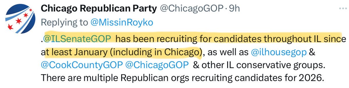 MissinRoyko's tweet image. MEMO TO: Chicago and Illinois Republican Party
While you are recruiting candidates, the Democrats have three Dick Durbin clones already in place, with one now running TV ads and receiving media attention
If you’re serious about winning you might want to speed up the hunt