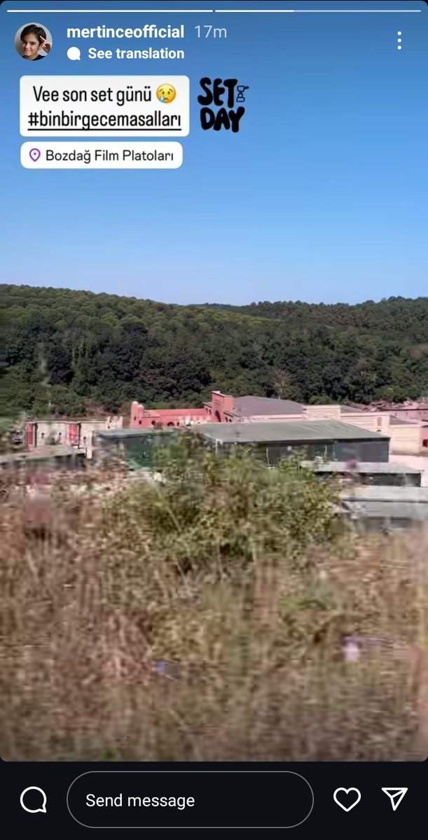 New ~ Binbir Gece Masalları Set🎬 (Mon 21/7/25)

Today is the last day of shooting of the series.

Now we're eagerly waiting to watch it on our screens. ✌🏻😍

#İbrahimÇelikkol 
#SultanŞehriyar #BinbirGeceMasalları #1001GeceMasalları
#tabii #trtsporstüdyosu