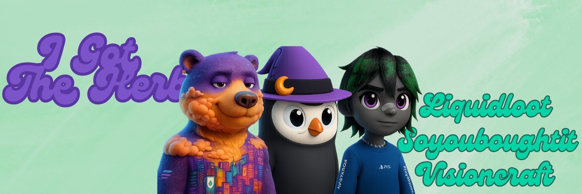 I Got The Herb (@igottheherb) on Twitter photo New banner, who dis?
Had to rep some of the shit I believe in:
<a href="/okaybears/">Okay Bears</a> and <a href="/solana/">Solana</a>
<a href="/moonbirds/">Moonbirds</a> and <a href="/spencer/">Spencer</a>
<a href="/HypioHL/">Hypio</a> and <a href="/HyperliquidX/">Hyperliquid</a>
And of course, gotta shill the dev work:
<a href="/LootLiquid/">LiquidLoot</a>, soyouboughtit.app and visioncraft.app New banner, who dis?
Had to rep some of the shit I believe in:
<a href="/okaybears/">Okay Bears</a> and <a href="/solana/">Solana</a>
<a href="/moonbirds/">Moonbirds</a> and <a href="/spencer/">Spencer</a>
<a href="/HypioHL/">Hypio</a> and <a href="/HyperliquidX/">Hyperliquid</a>
And of course, gotta shill the dev work:
<a href="/LootLiquid/">LiquidLoot</a>, soyouboughtit.app and visioncraft.app