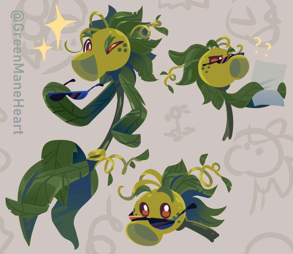 GreenManeHeart's tweet image. More attacks I made since a few days ago... π«π
1. Idan - Collectivelyacoward on AF
2. Faustine & Hot Shot - @rubberydork13
3. Pete - @soodapops
4. Red Ghost Pepper - @AllisterTGhost
#plantsvszombies #pvz #artfight2025 #peashooter #doodles
