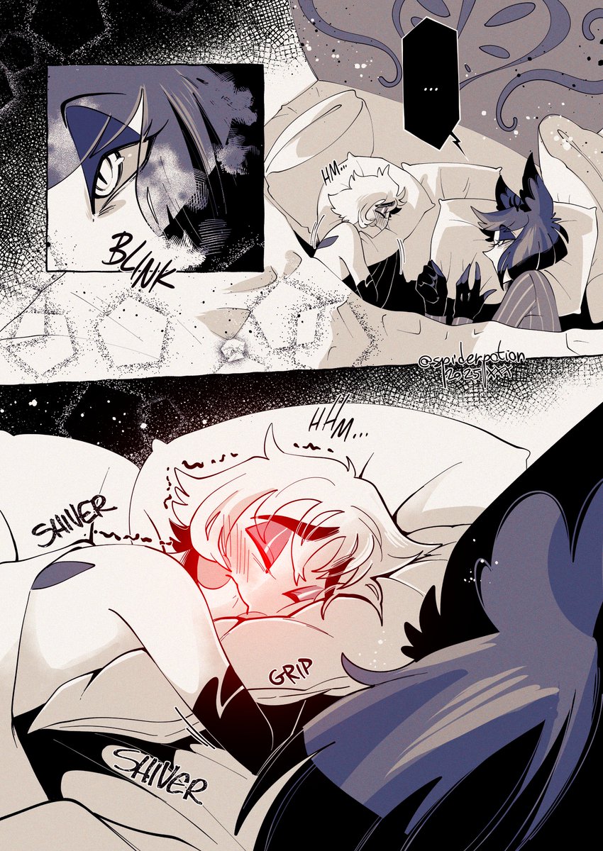 itsspiderpotion's tweet image. ✨In Lucifer's room 1-2 / 7
Soft short comic.💜
#appleradio #radioapple #alastor #lucifer #hazbinhotel